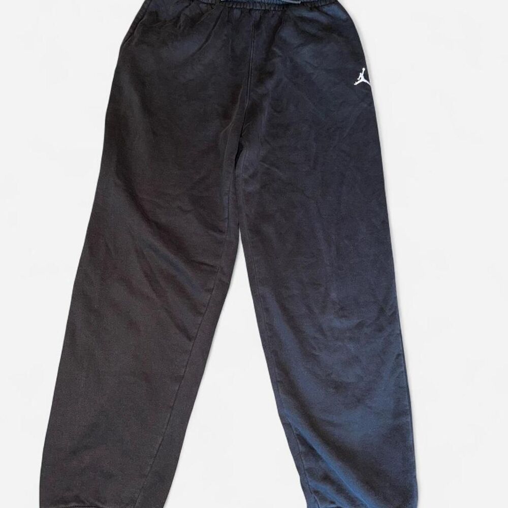 Jordan Men's Black and Grey Joggers-tracksuits